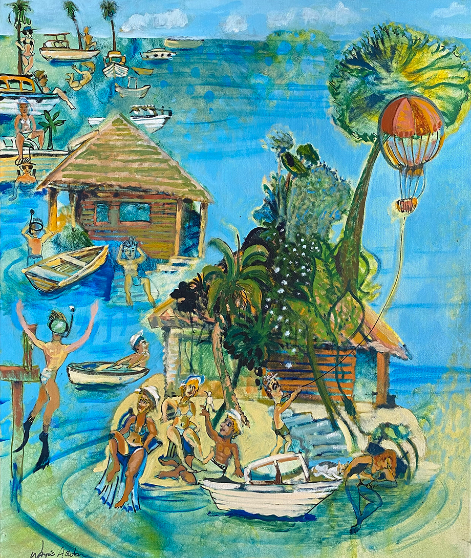 sydney painter dive troupe