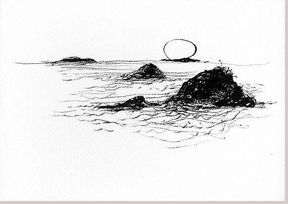 five islands drawing