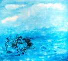 Warm Rock Lagoon II painting thumbnail