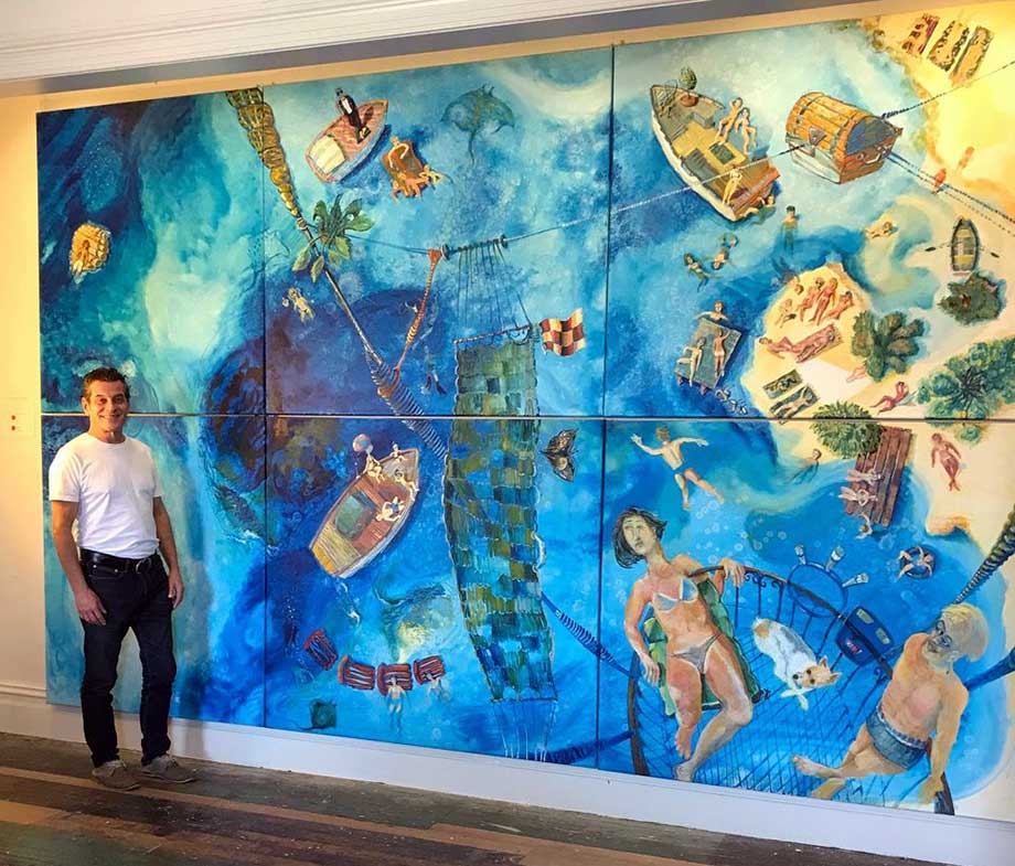 pinsky paintings with wayne ashton