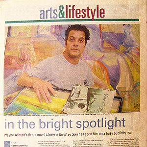 Sydney artist press clipping